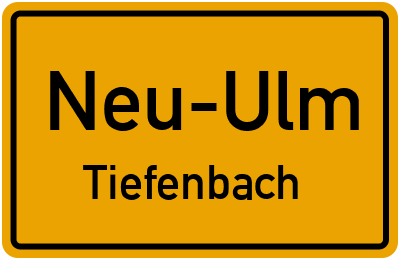 Straßenverzeichnis Neu-Ulm Tiefenbach