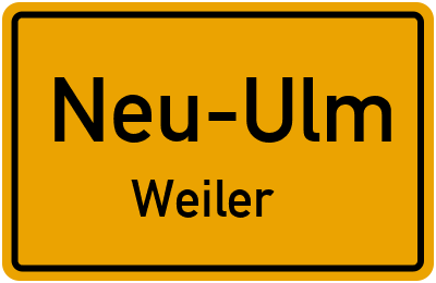 Straßenverzeichnis Neu-Ulm Weiler