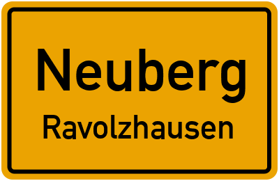 Straßenverzeichnis Neuberg Ravolzhausen