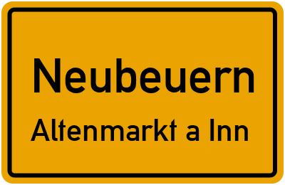 Straßenverzeichnis Neubeuern Altenmarkt a.Inn