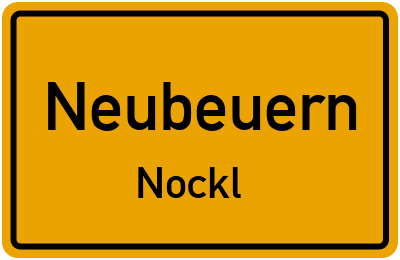 Straßenverzeichnis Neubeuern Nockl