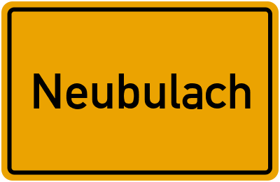 Neubulach in Baden-Württemberg