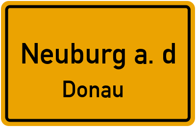 Branchenbuch Neuburg a. d. Donau, Bayern
