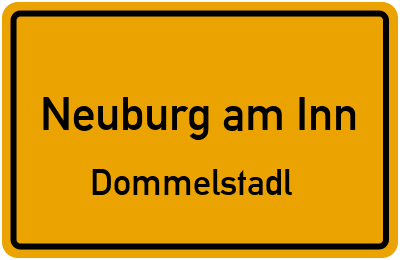 Straßenverzeichnis Neuburg am Inn Dommelstadl