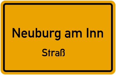 Straßenverzeichnis Neuburg am Inn Straß