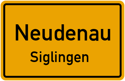 Straßenverzeichnis Neudenau Siglingen