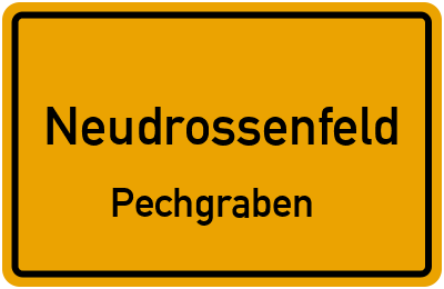 Straßenverzeichnis Neudrossenfeld Pechgraben