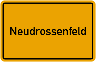 Neudrossenfeld in Bayern