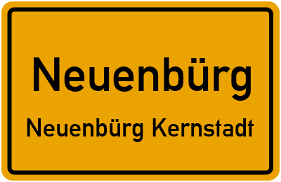 Straßenverzeichnis Neuenbürg Neuenbürg Kernstadt