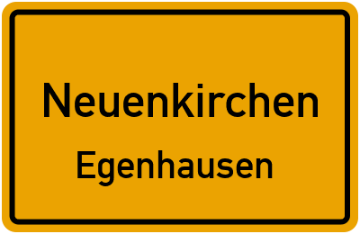 Straßenverzeichnis Neuenkirchen Egenhausen