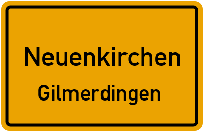 Ortsschild Neuenkirchen Gilmerdingen