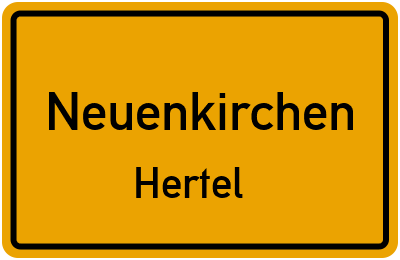 Straßenverzeichnis Neuenkirchen Hertel