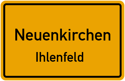 Straßenverzeichnis Neuenkirchen Ihlenfeld