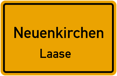Straßenverzeichnis Neuenkirchen Laase