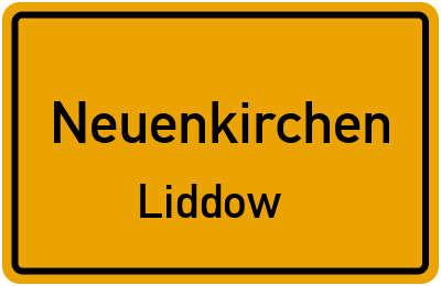Straßenverzeichnis Neuenkirchen Liddow