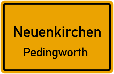 Straßenverzeichnis Neuenkirchen Pedingworth