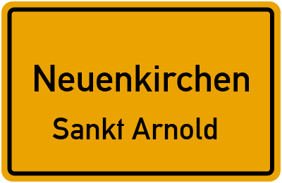 Straßenverzeichnis Neuenkirchen Sankt Arnold