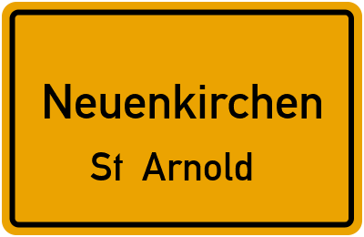 Straßenverzeichnis Neuenkirchen St. Arnold