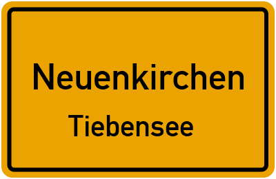 Straßenverzeichnis Neuenkirchen Tiebensee
