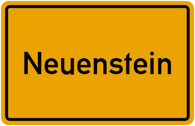 Wo liegt Neuenstein?