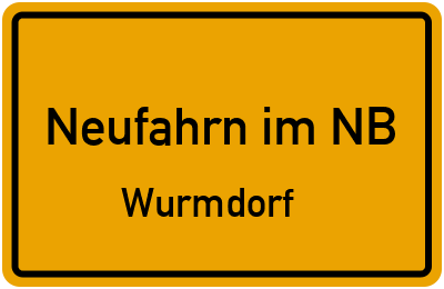 Straßenverzeichnis Neufahrn im NB Wurmdorf