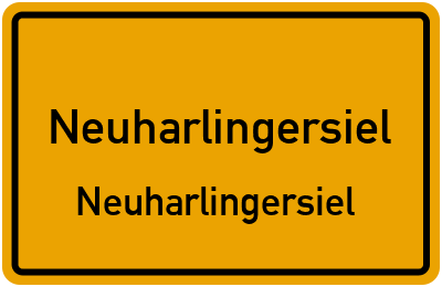 Straßenverzeichnis Neuharlingersiel Neuharlingersiel