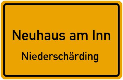Straßenverzeichnis Neuhaus am Inn Niederschärding