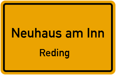 Straßenverzeichnis Neuhaus am Inn Reding