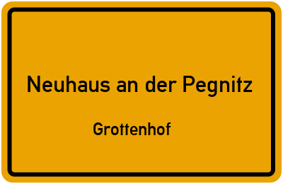 Straßenverzeichnis Neuhaus an der Pegnitz Grottenhof