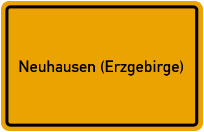 Neuhausen (Erzgebirge) in Sachsen