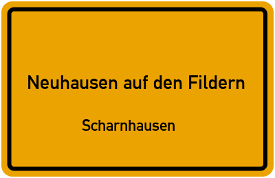 Straßenverzeichnis Neuhausen auf den Fildern Scharnhausen