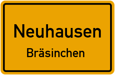 Straßenverzeichnis Neuhausen Bräsinchen