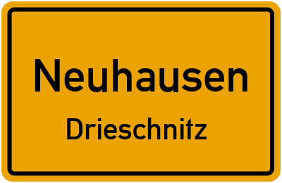 Straßenverzeichnis Neuhausen Drieschnitz