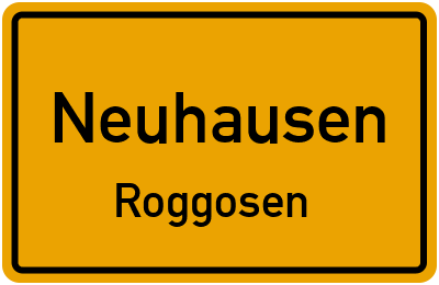 Straßenverzeichnis Neuhausen Roggosen