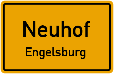 Straßenverzeichnis Neuhof Engelsburg