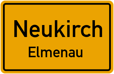 Straßenverzeichnis Neukirch Elmenau