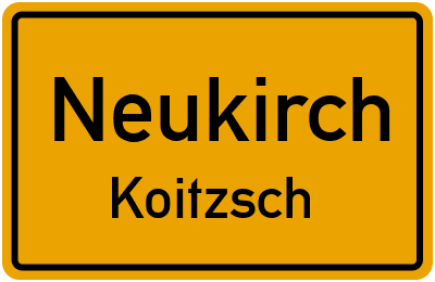 Straßenverzeichnis Neukirch Koitzsch