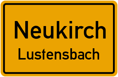 Straßenverzeichnis Neukirch Lustensbach