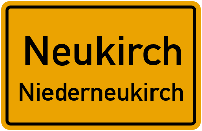 Straßenverzeichnis Neukirch Niederneukirch