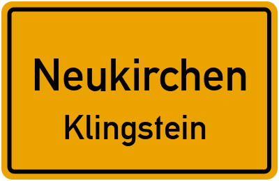 Straßenverzeichnis Neukirchen Klingstein