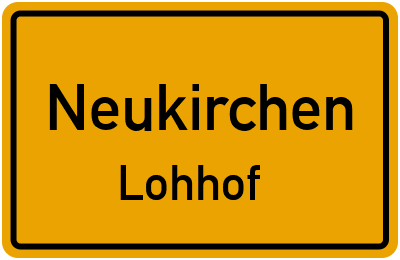 Straßenverzeichnis Neukirchen Lohhof