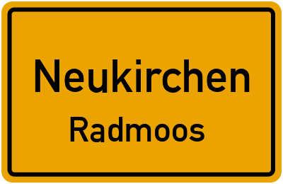 Straßenverzeichnis Neukirchen Radmoos