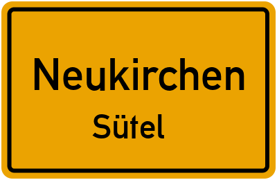 Straßenverzeichnis Neukirchen Sütel