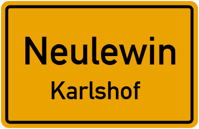 Straßenverzeichnis Neulewin Karlshof