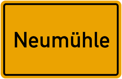 Neumühle in Thüringen