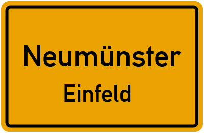 Straßenverzeichnis Neumünster Einfeld