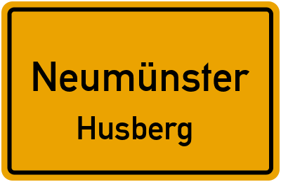Straßenverzeichnis Neumünster Husberg