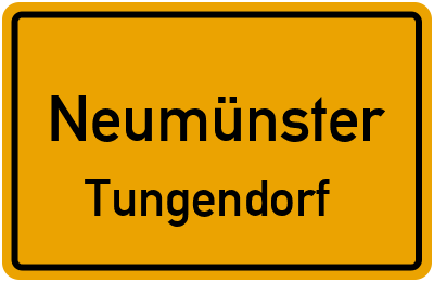 Straßenverzeichnis Neumünster Tungendorf