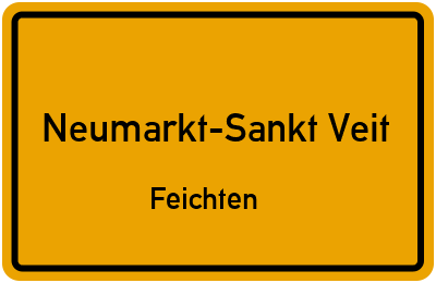 Straßenverzeichnis Neumarkt-Sankt Veit Feichten