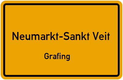 Straßenverzeichnis Neumarkt-Sankt Veit Grafing